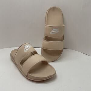 Nike Womens Offcourt Duo Slide Sandals Revive Foam Beige US size 9